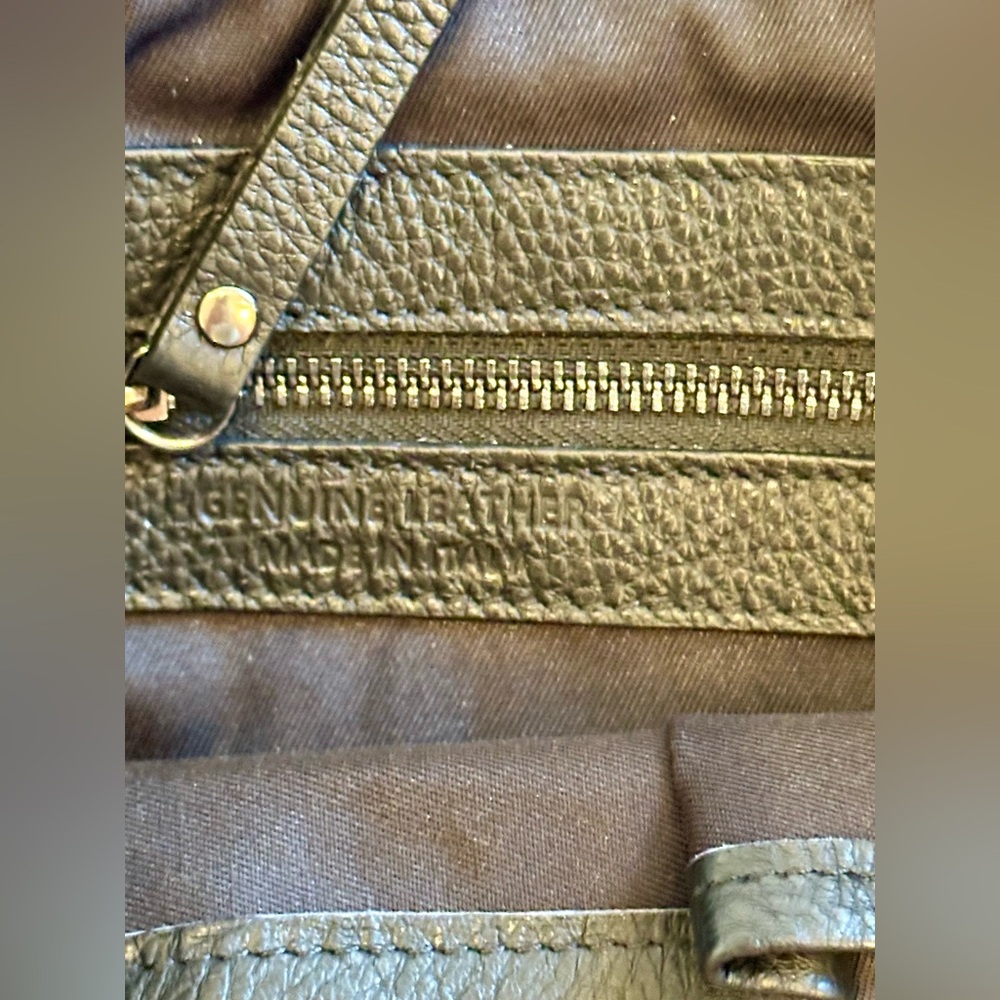 IO Pelle/Black Crossbody Bag/Skull Embossed Bag/Italian Leatherπ» π - Picture 15 of 15